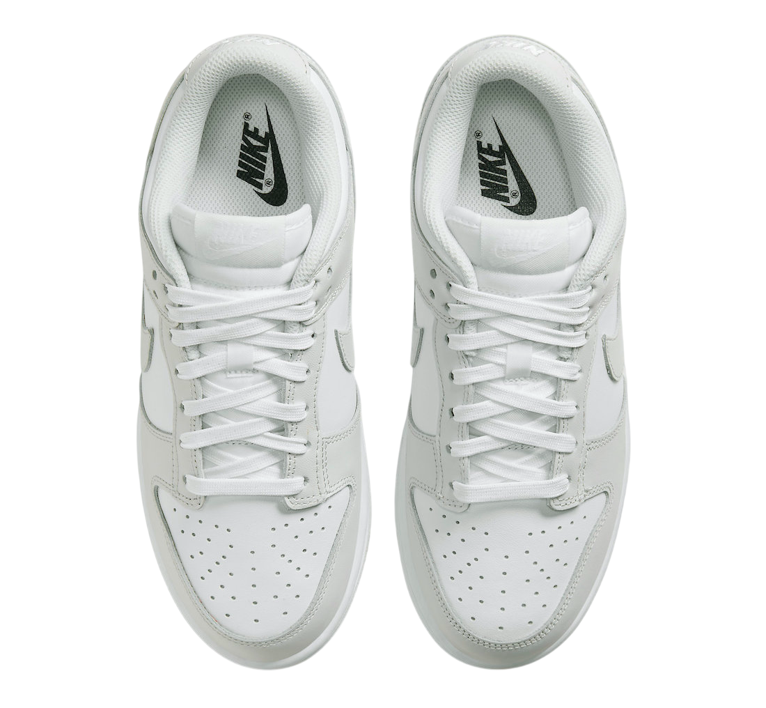 Womens Nike Dunk Low (White/Photon Dust)