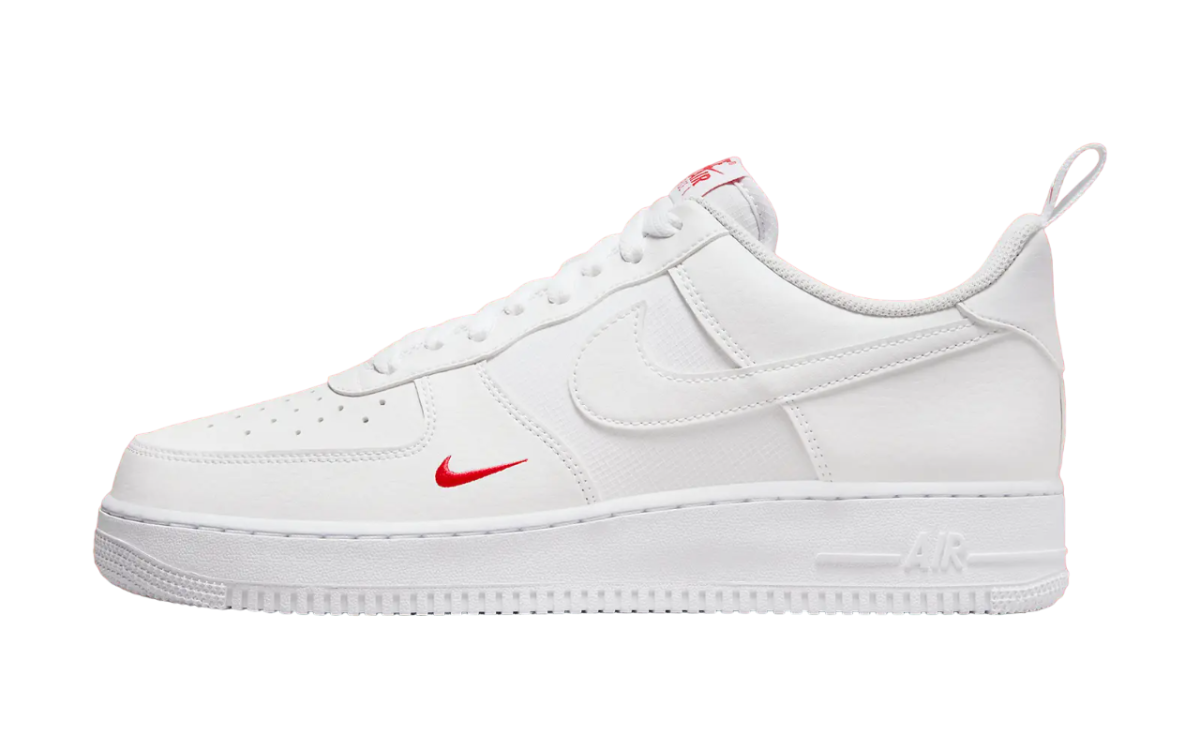 Nike Sportswear Air Force Junior White And Red Junior Air Force