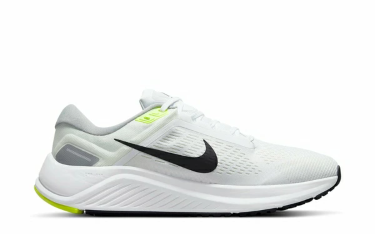 Nike Air Zoom Structure 24 (White/Black-Pure Platinum)
