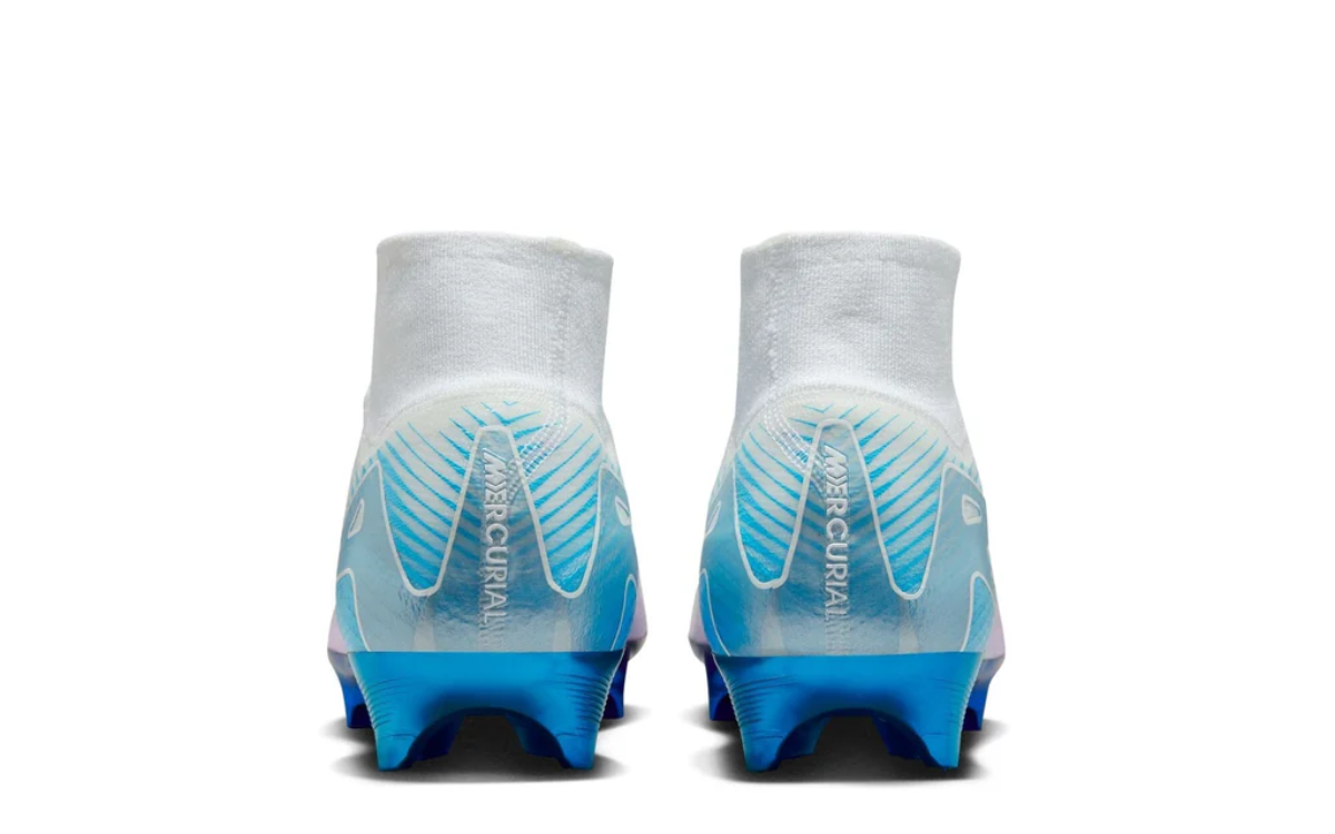 Nike Zoom Superfly 10 Elite FG LV8 (White/Multi-Colour)