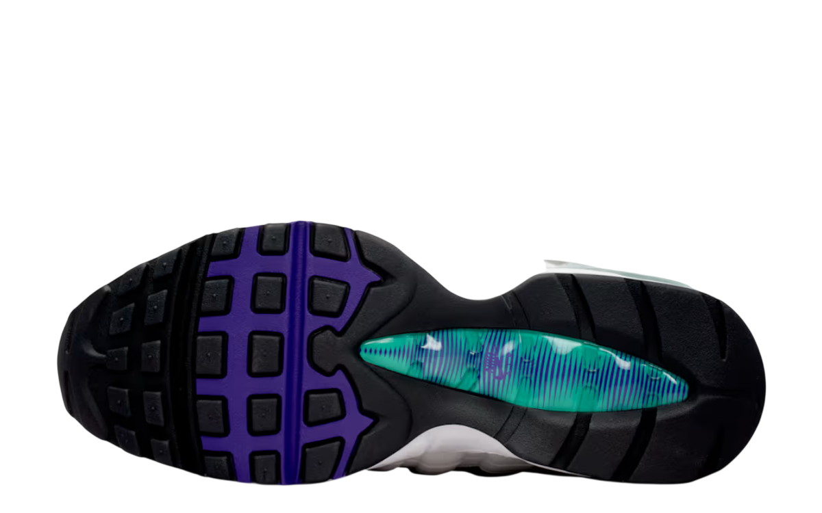 Nike Air Max 95 Big Bubble (White/Court Purple)