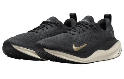 Womens Nike ReactX Infinity Run 4 (Dark Smoke Grey/Metallic Gold)