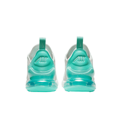 Womens Nike Air Max 270 (White Emerald Rise)