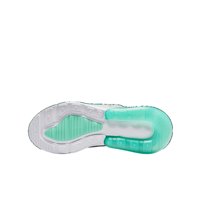 Womens Nike Air Max 270 (White Emerald Rise)