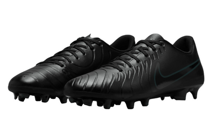 Black soccer boots