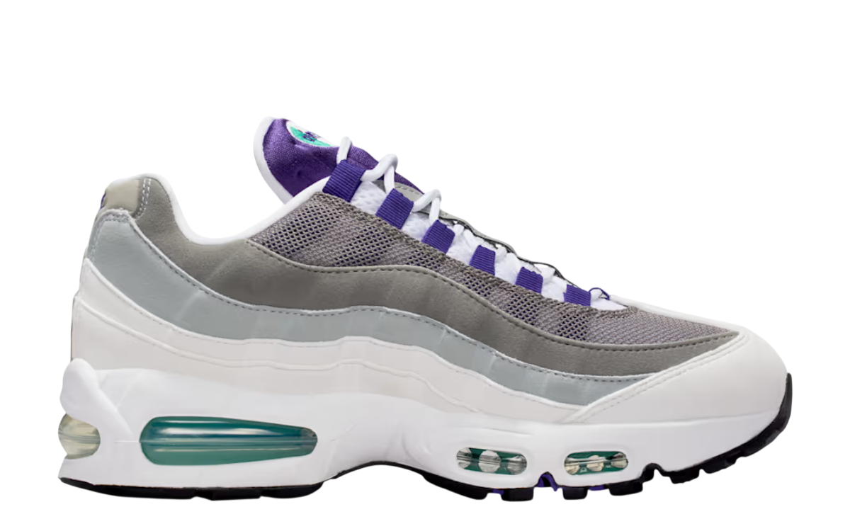 Nike Air Max 95 Big Bubble (White/Court Purple)