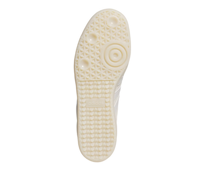 Adidas Samba ADV shoes showing grippy rubber sole designed for traction and everyday wear.