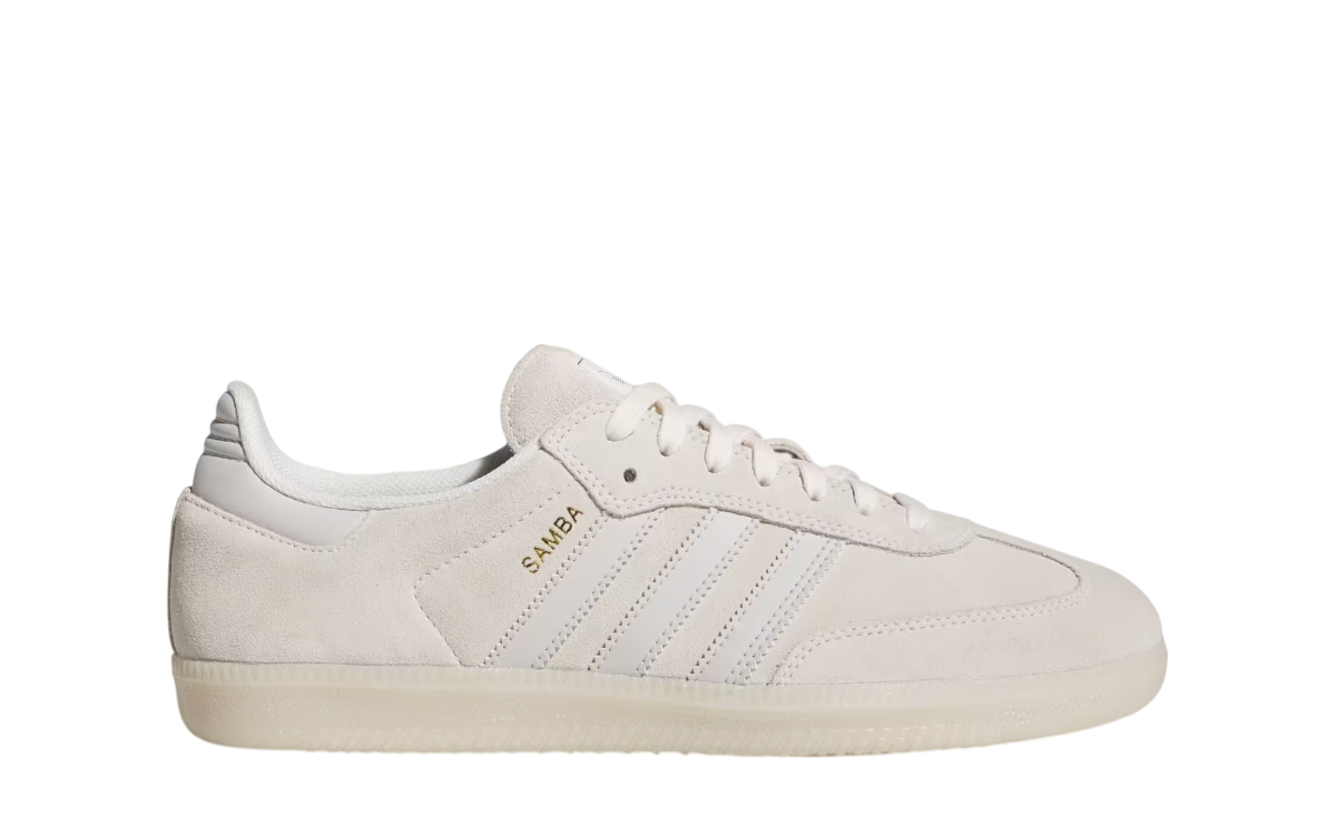 Adidas Samba ADV shoes highlighting sleek silhouette, classic Adidas branding, and versatile style.
