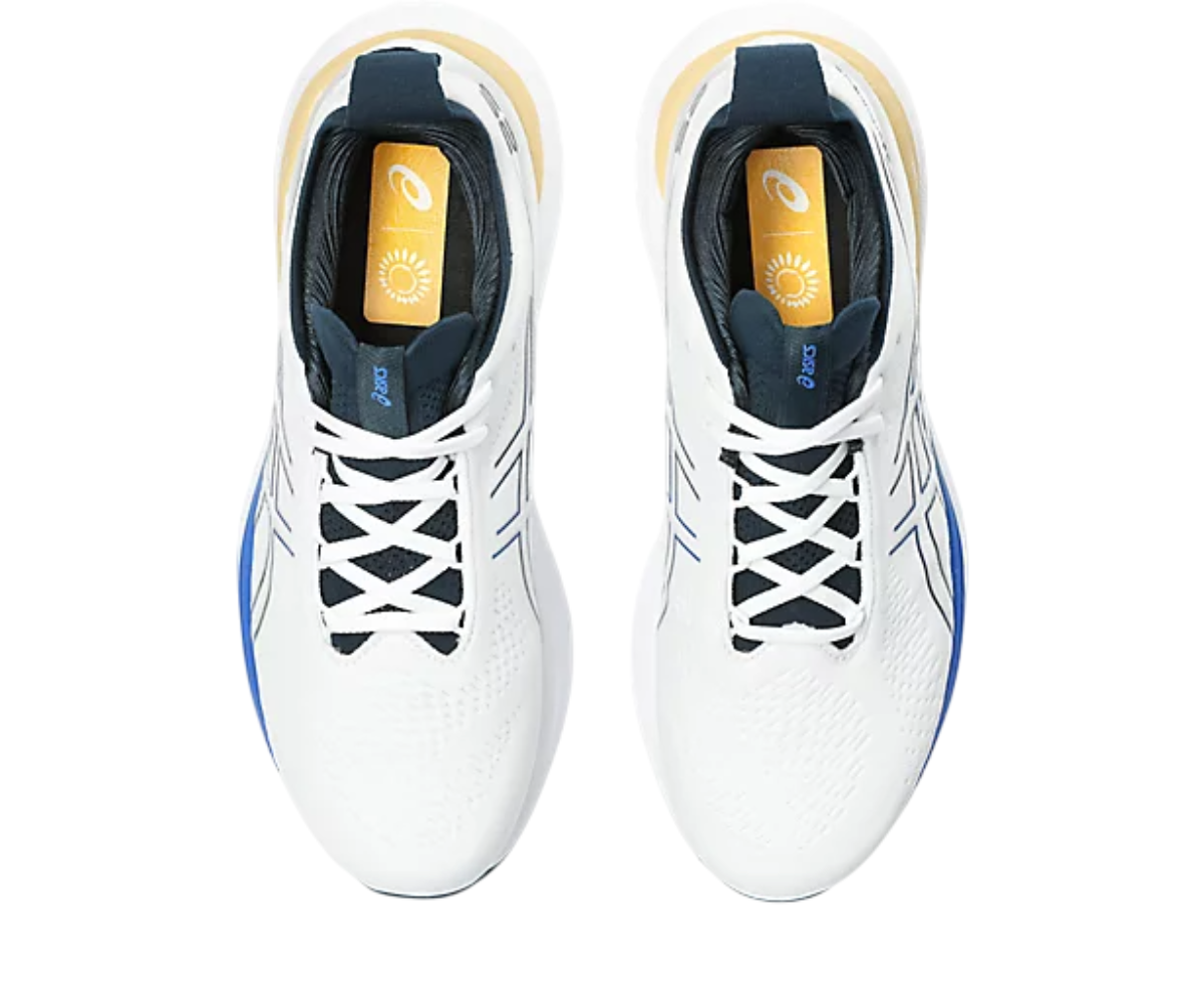 Asics GEL-NIMBUS 25 (White/Blue)