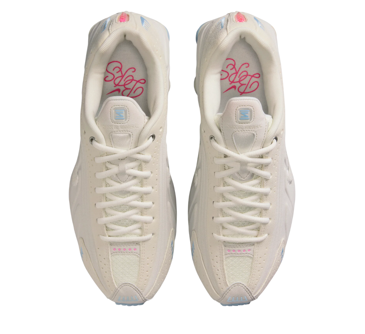 Womens Nike Shox R4 (Pale Ivory)