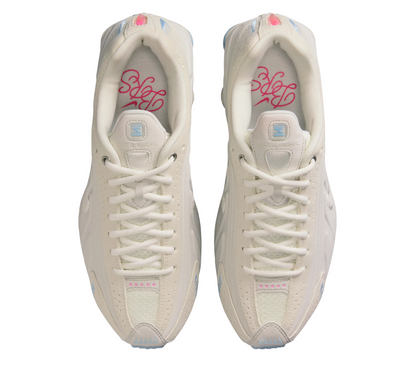 Womens Nike Shox R4 (Pale Ivory)