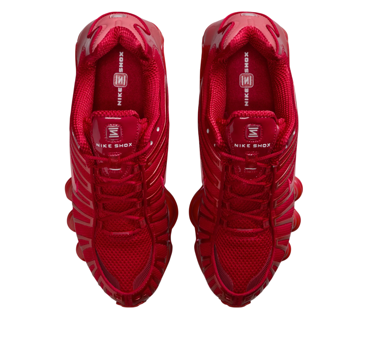 Womens Nike Shox TL (Triple Red)