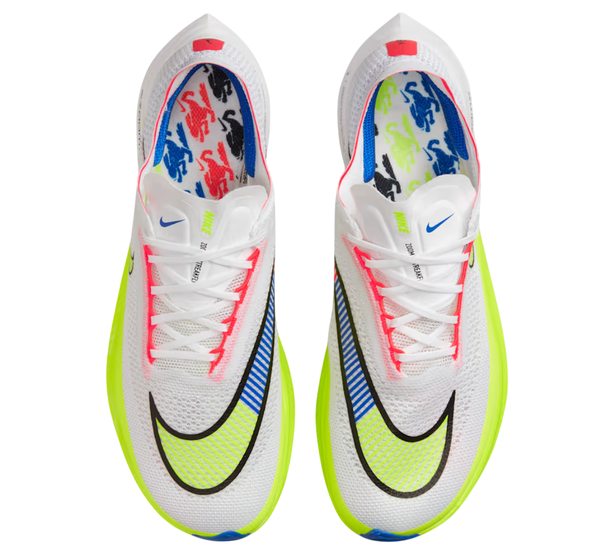 Nike ZoomX Streakfly Premium (White/Black-Volt-Racer Blue)