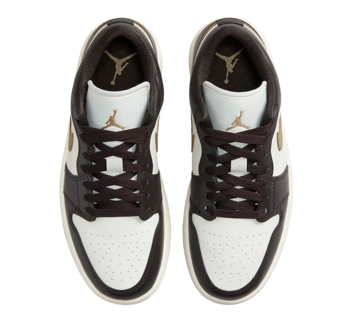Womens Air Jordan 1 Low (Shadow Brown)