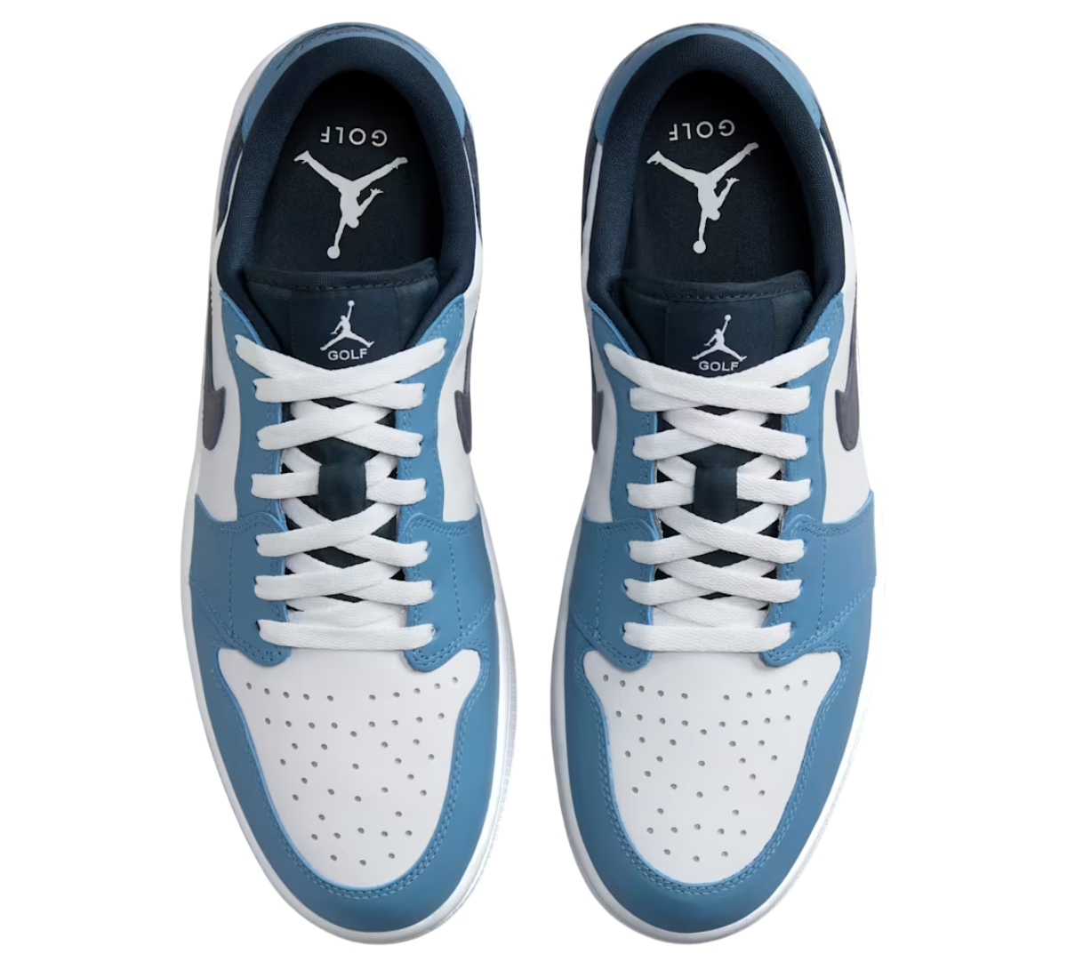 Air Jordan 1 Low Golf (White/Aegean Storm)