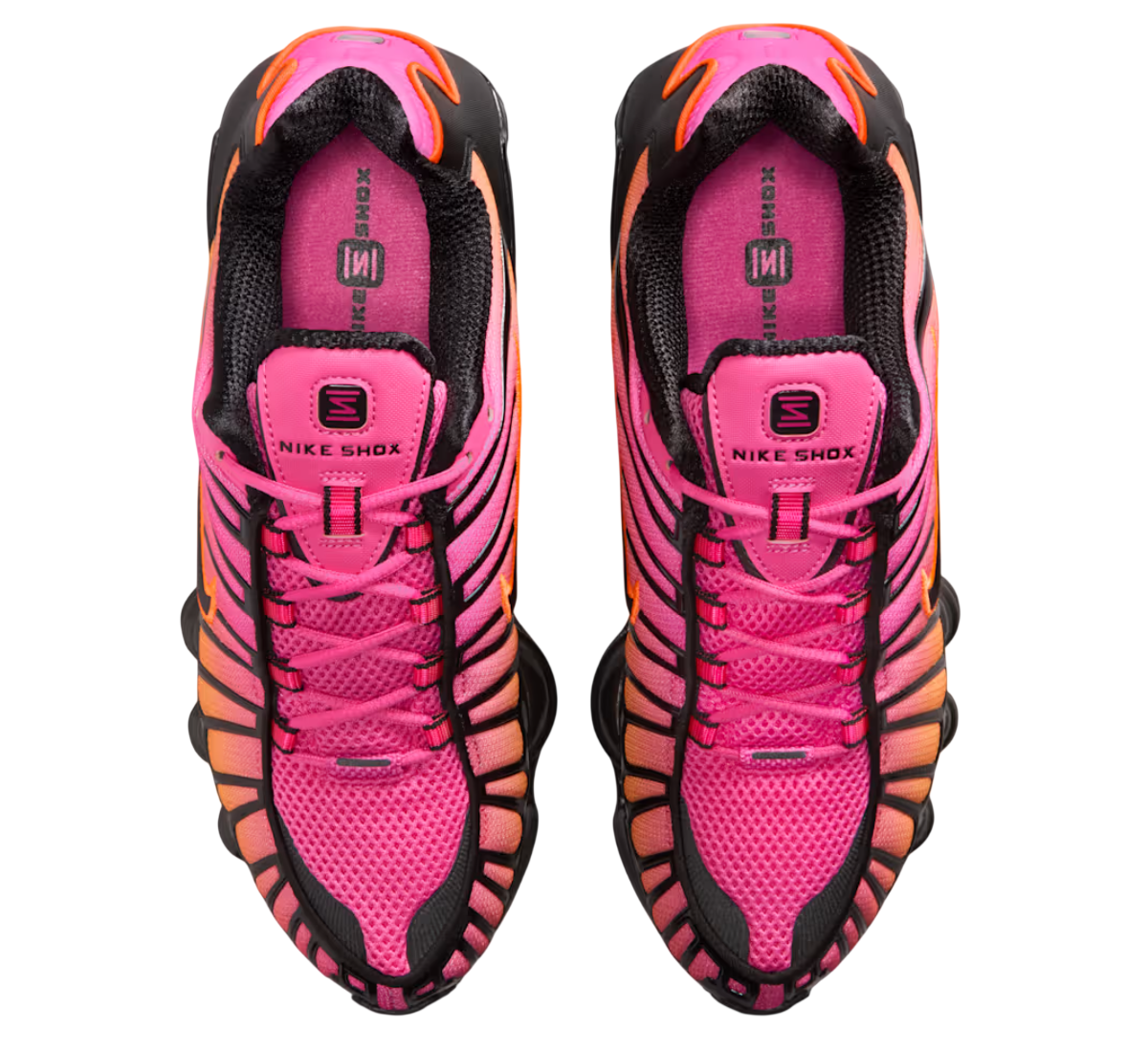 Womens Nike Shox TL Fade (Pinksicle/Metallic Black/Total Orange)
