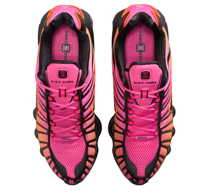 Womens Nike Shox TL Fade (Pinksicle/Metallic Black/Total Orange)