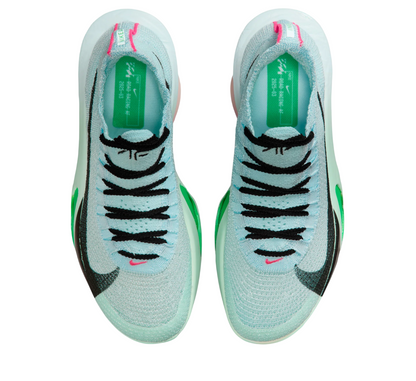 Womens Nike Air Zoom Alphafly NEXT% 3 (Glacier Blue/Black-Mint Foam)
