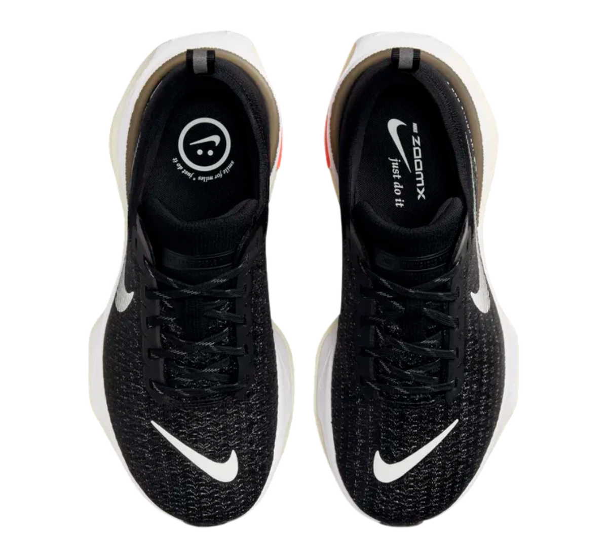 Nike ZoomX Invincible Run 3 WIDE (Black/White-Coconut Milk)