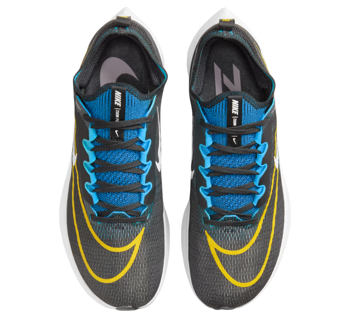 Nike Zoom Fly 4 (Chlorine Blue/Vivid Sulfur/White)