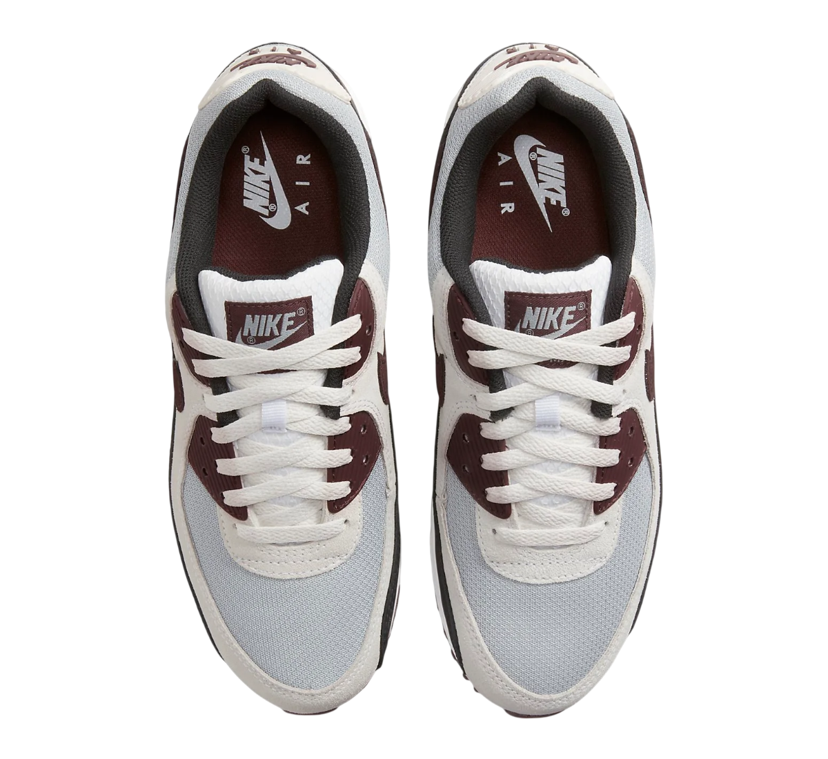Nike Air Max 90 (Wolf Grey/Burgundy Crush)