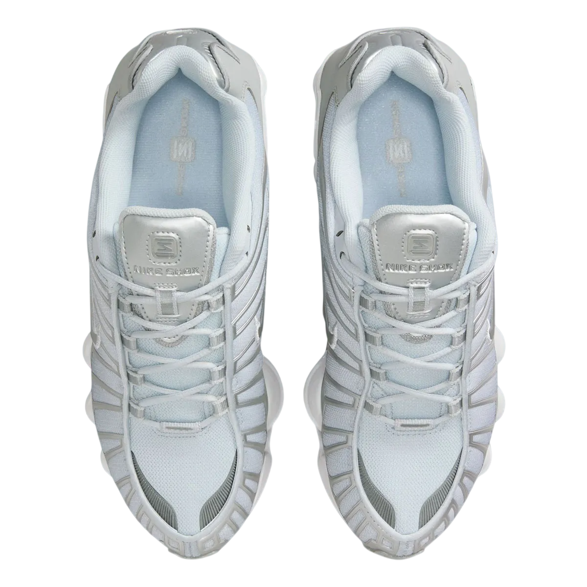 Womens Nike Shox TL (Pure Platinum/Metallic Silver)