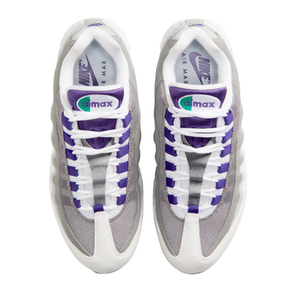 Nike Air Max 95 Big Bubble (White/Court Purple)
