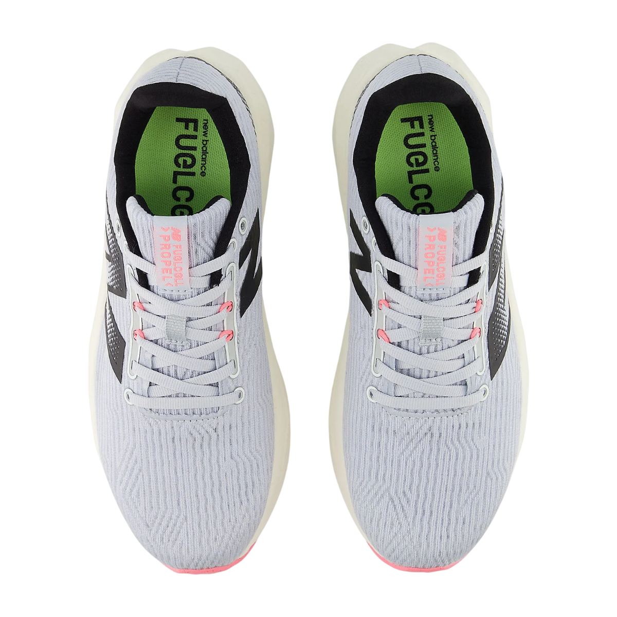 Womens New Balance FuelCell Propel v5 (Granite/ Navy)