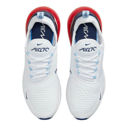 Nike Air Max 270 (White/Chile Red-Midnight Navy)