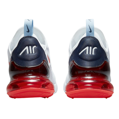 Nike Air Max 270 (White/Chile Red-Midnight Navy)