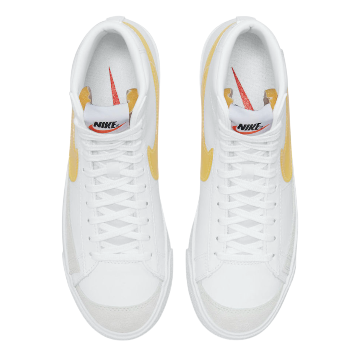 Kids Nike Blazer Mid '77 (White/Yellow)