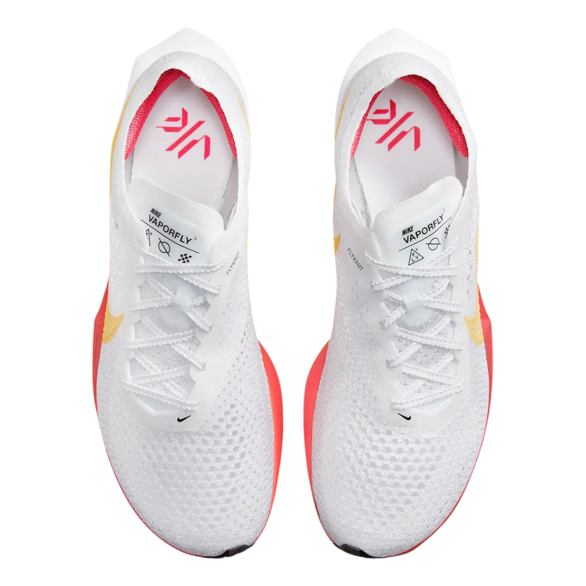 Womens Nike ZoomX Vaporfly NEXT% 3 (White/Topa Gold)