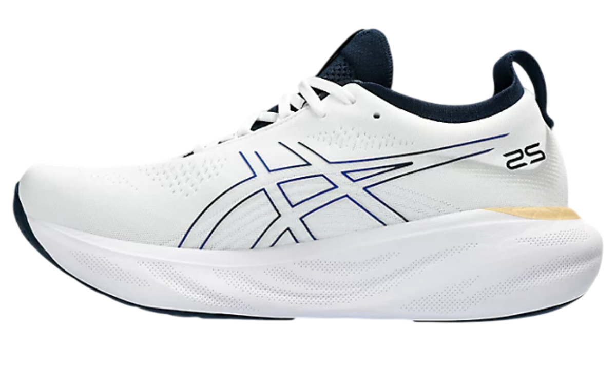 Asics GEL-NIMBUS 25 (White/Blue)
