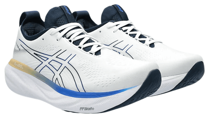 Asics GEL-NIMBUS 25 (White/Blue)