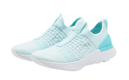 Womens Nike React Phantom Run FK 2 (White/Teal)