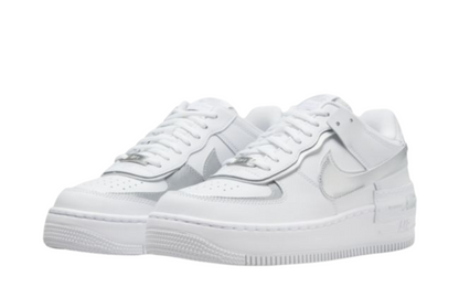 Nike Air Force 1 Shadow (White/Silver)