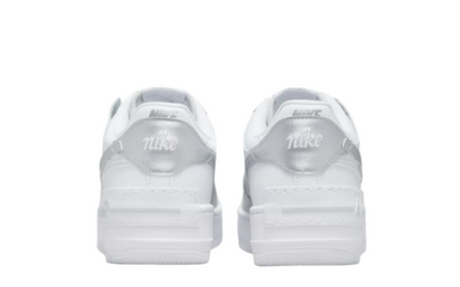 Nike Air Force 1 Shadow (White/Silver)