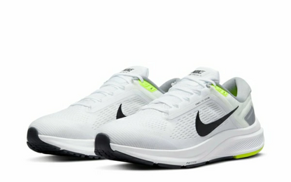 Nike Air Zoom Structure 24 (White/Black-Pure Platinum)