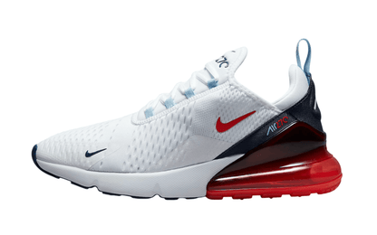 Nike Air Max 270 (White/Chile Red-Midnight Navy)