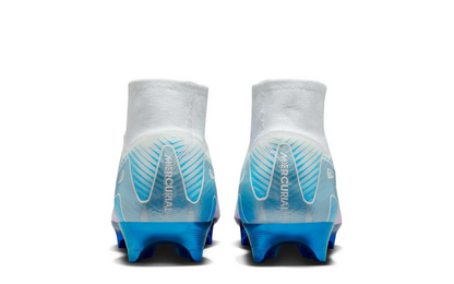 Nike Zoom Superfly 10 Elite FG LV8 (White/Multi-Colour)