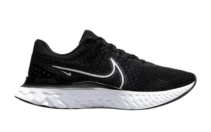 Nike React Infinity Run Flyknit 3 (Black/White)