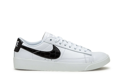 Womens Nike Blazer Low (Black/White)