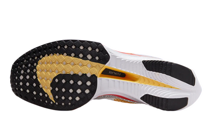 Womens Nike ZoomX Vaporfly NEXT% 3 (White/Topa Gold)