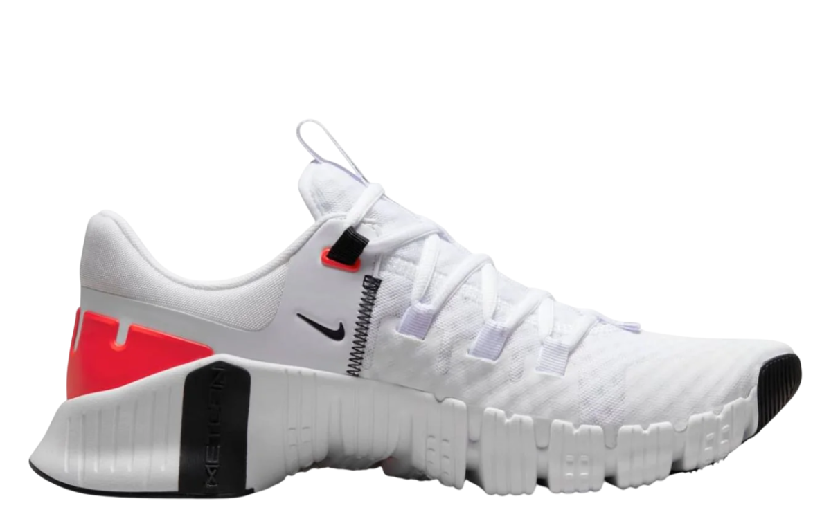 Nike Free Metcon 5 (White/Bright Crimson/Black)