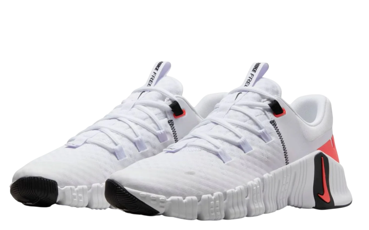 Nike Free Metcon 5 (White/Bright Crimson/Black)