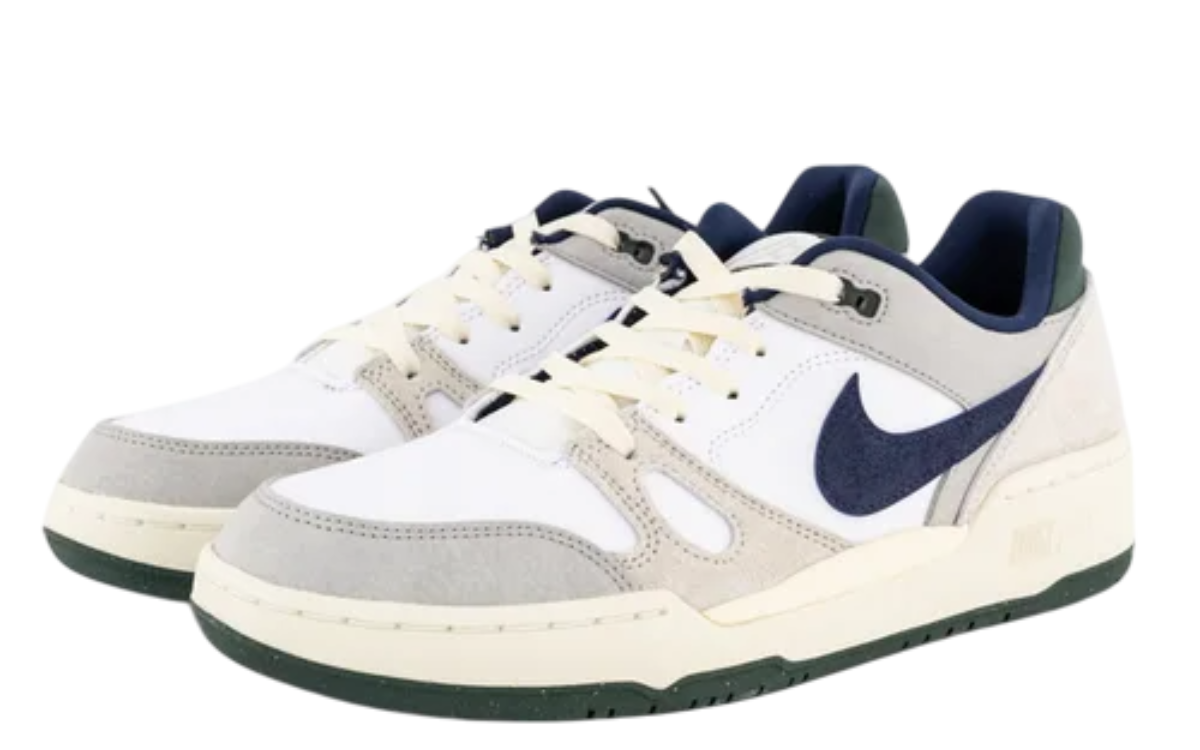 Nike Full Force Low (White/Midnight Navy)