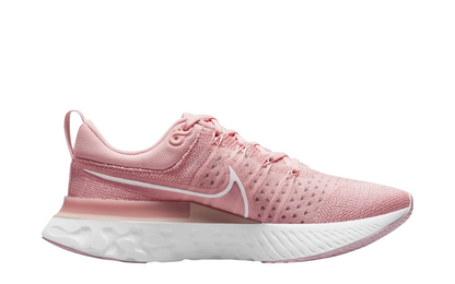 Womens Nike React Infinity Run Flyknit 2 (Pink)