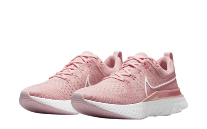 Womens Nike React Infinity Run Flyknit 2 (Pink)