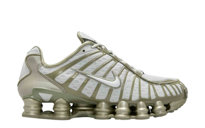 Womens Nike Shox TL (Light Silver/White-Light Army)