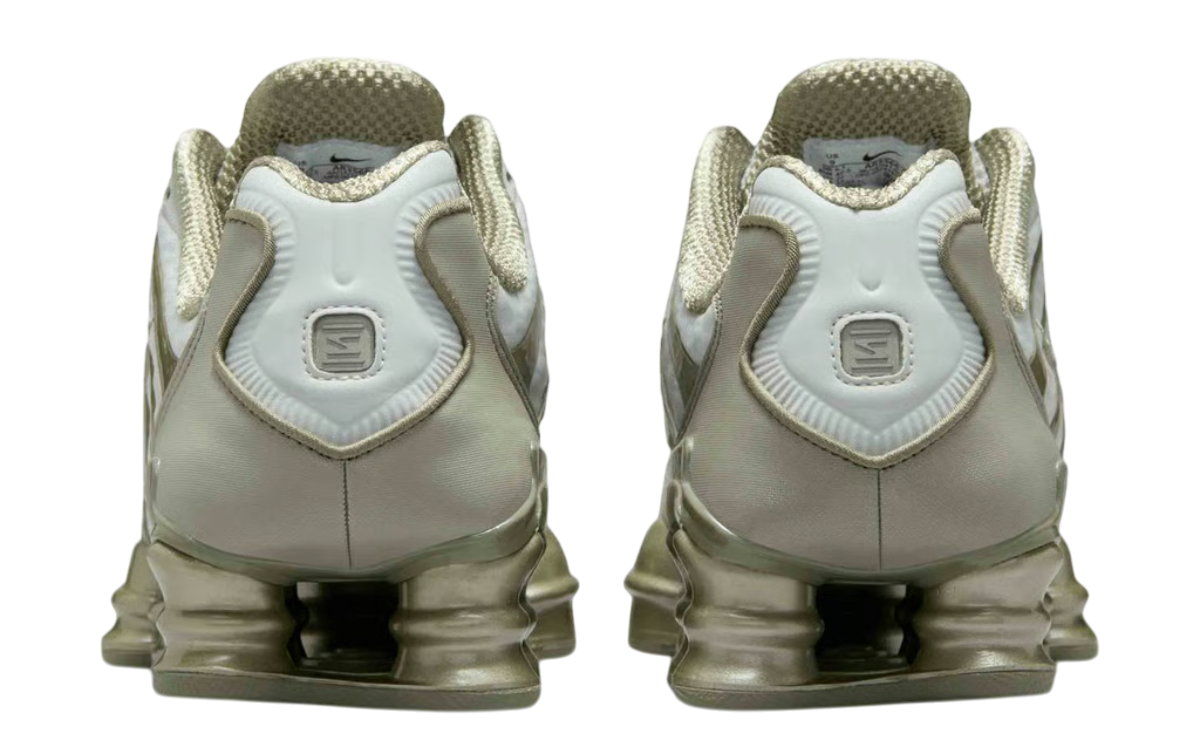 Womens Nike Shox TL (Light Silver/White-Light Army)